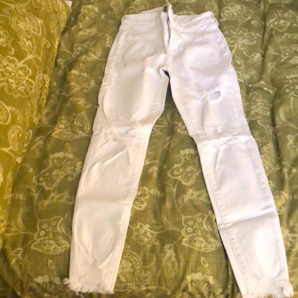 White jeans